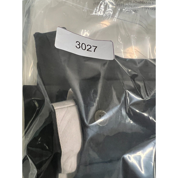 Brooks Brothers Pants Men 34x32 Black 100% Wool Madison‎ Dress Trousers - Picture 13 of 13